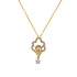 Golden Floral Pendant IT0034