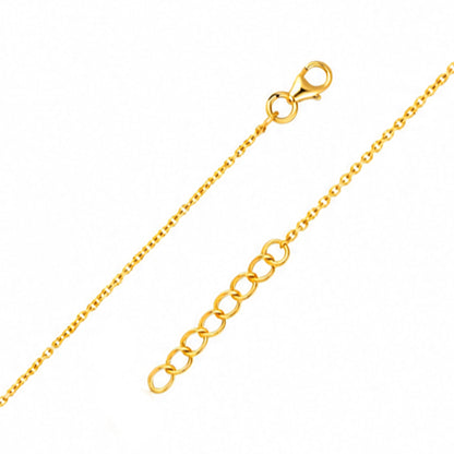 Golden Lantern 925 Sterling Silver Drop Crystal Bracelet