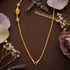 Golden Paisley Center Mugappu Filigree 925 Sterling Silver Thali Chain for Women