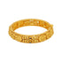 Golden Peacock Pattern 925 Sterling Silver Kada for Women