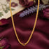 Golden Popcorn Texture Shine 925 Sterling Silver Chain for Women