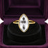 Golden Prism 925 Sterling Silver Minimal Ring