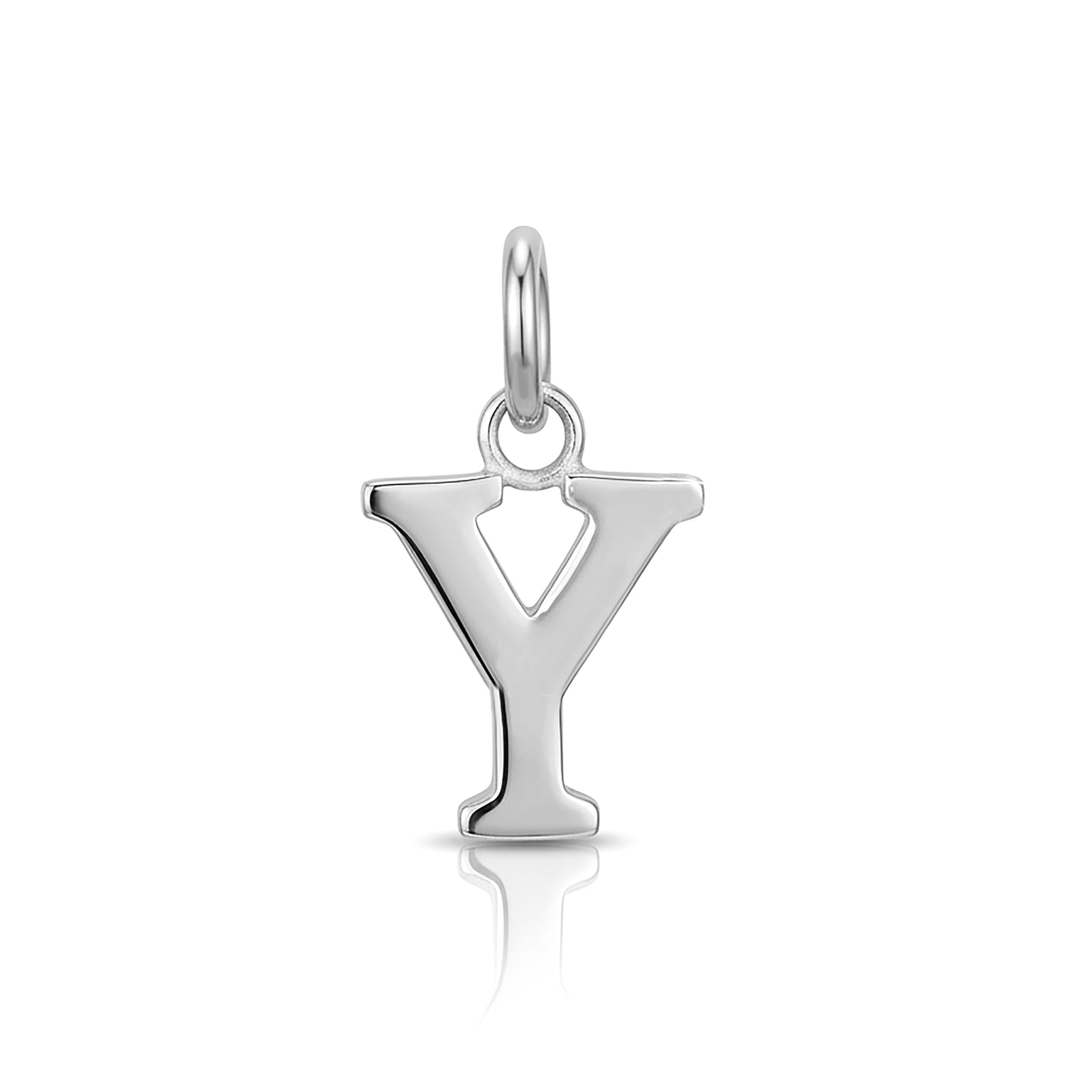 Grace Initial 925 Sterling Silver Alphabet Pendant