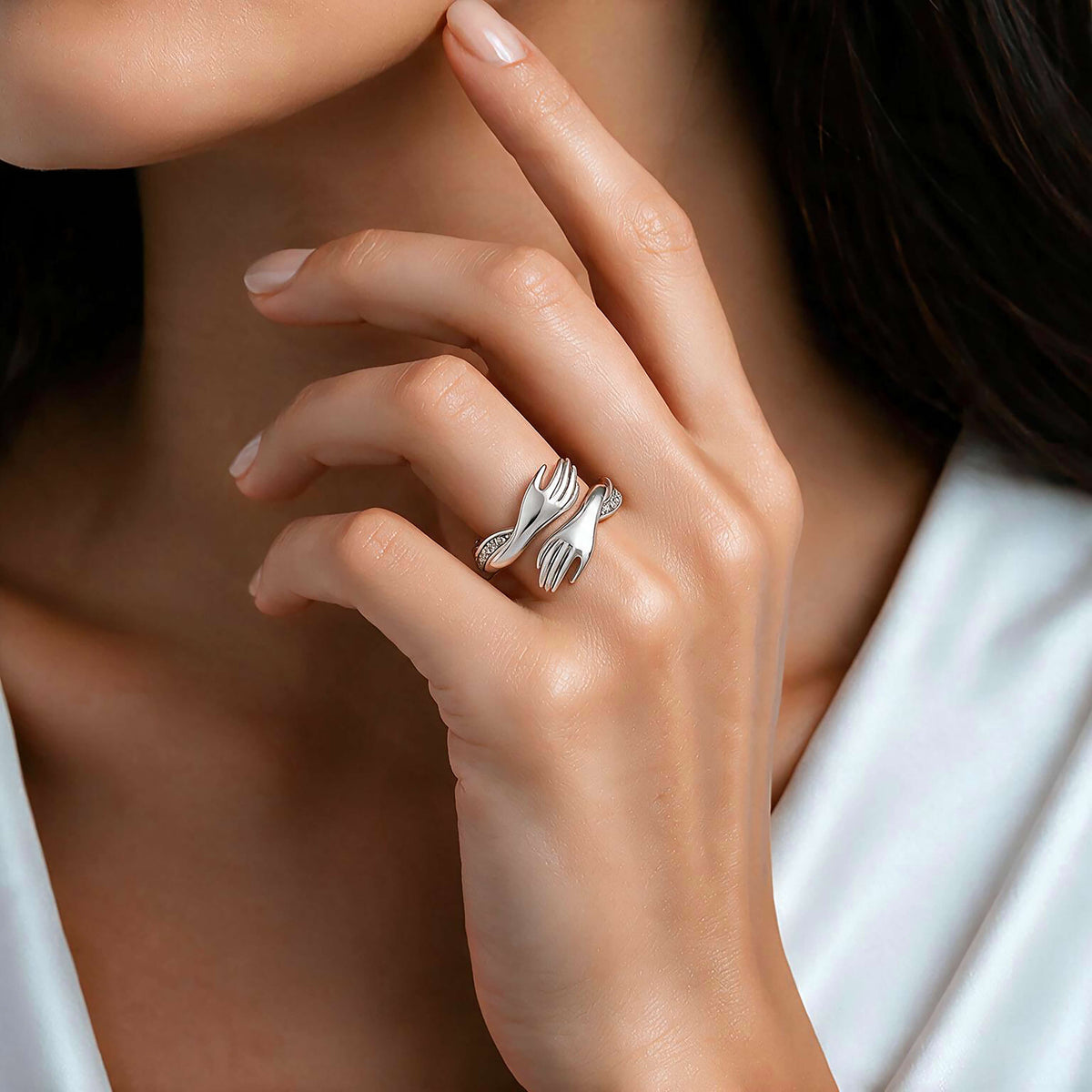Graceful Love Today 925 Sterling Silver Ring