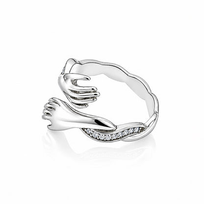 Graceful Love Today 925 Sterling Silver Ring