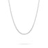Graceful 925 Sterling Silver Braided Link Chain for men
