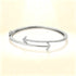 Graceful Arrow Accent 925 Sterling Silver Kada for Women