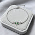 Graceful Butterfly Accent 925 Sterling Silver Bracelet for Women