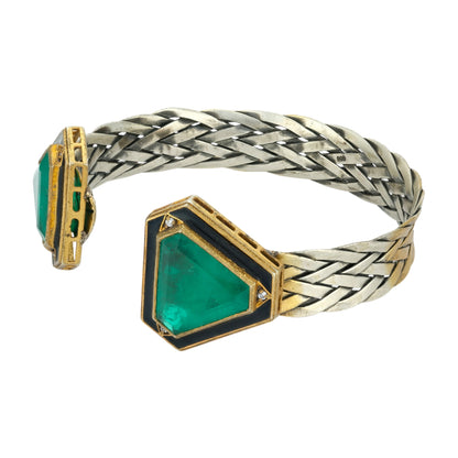 Green Majesty 925 Sterling Silver Adornment for Women