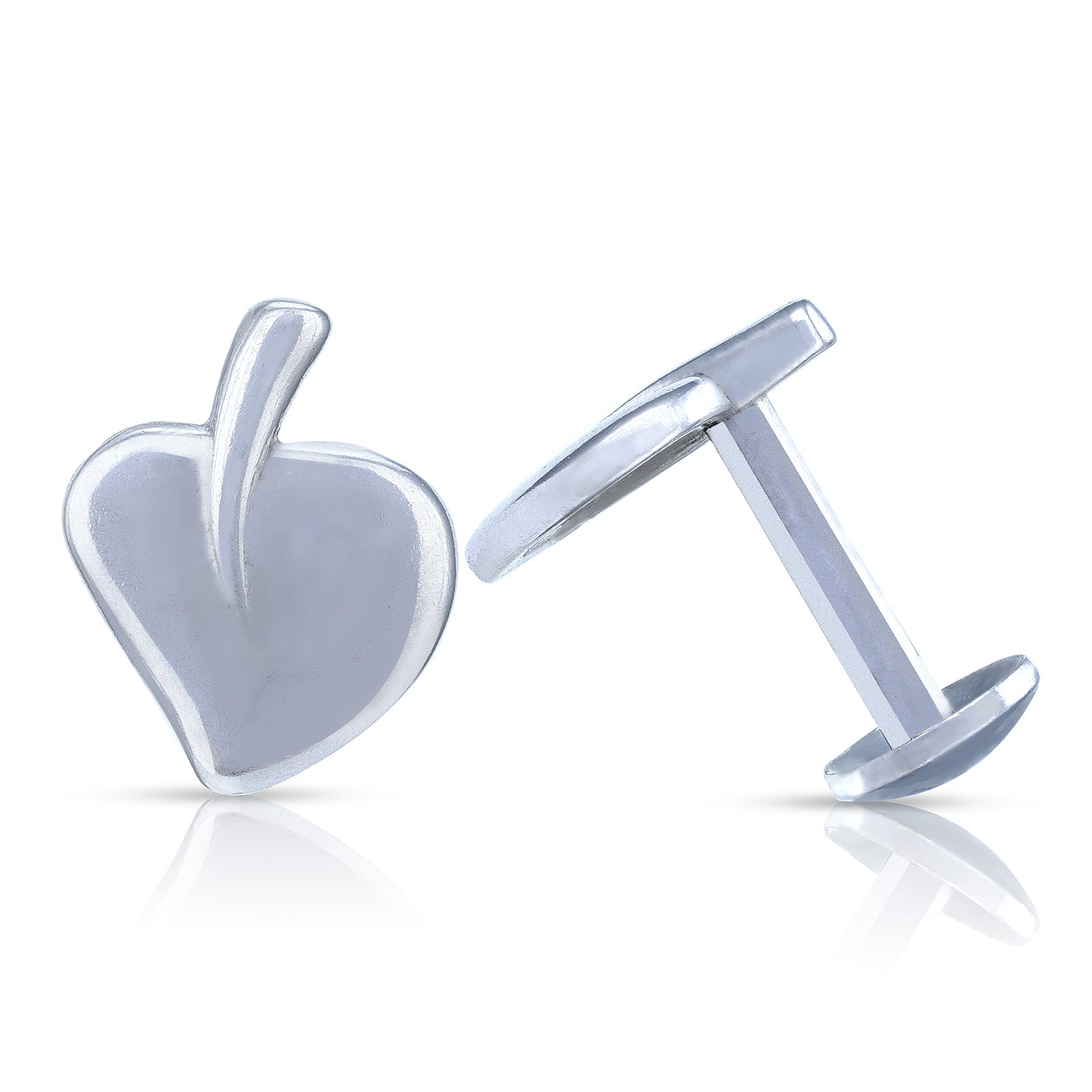 Heart Charm 925 Sterling Silver Earrings for Women