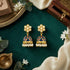 Heritage Enamel Grace 925 Sterling Silver Earring