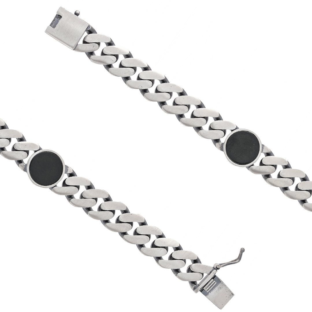 Hexagram Elegance Silver Bracelet