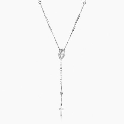 Holy Cross Devotion 925 Sterling Silver Chain Pendant