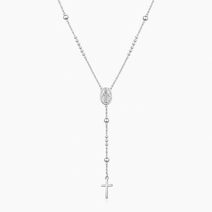 Holy Cross Devotion 925 Sterling Silver Chain Pendant