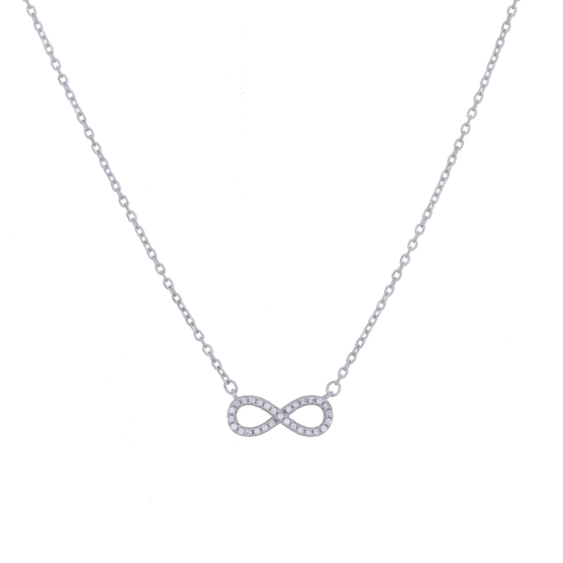 Infinity Chain Pendant 925 sterling silver
