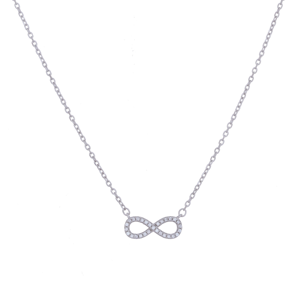 Infinity Chain Pendant 925 sterling silver
