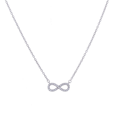 Infinity Chain Pendant 925 sterling silver
