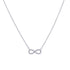 Infinity Chain Pendant 925 sterling silver
