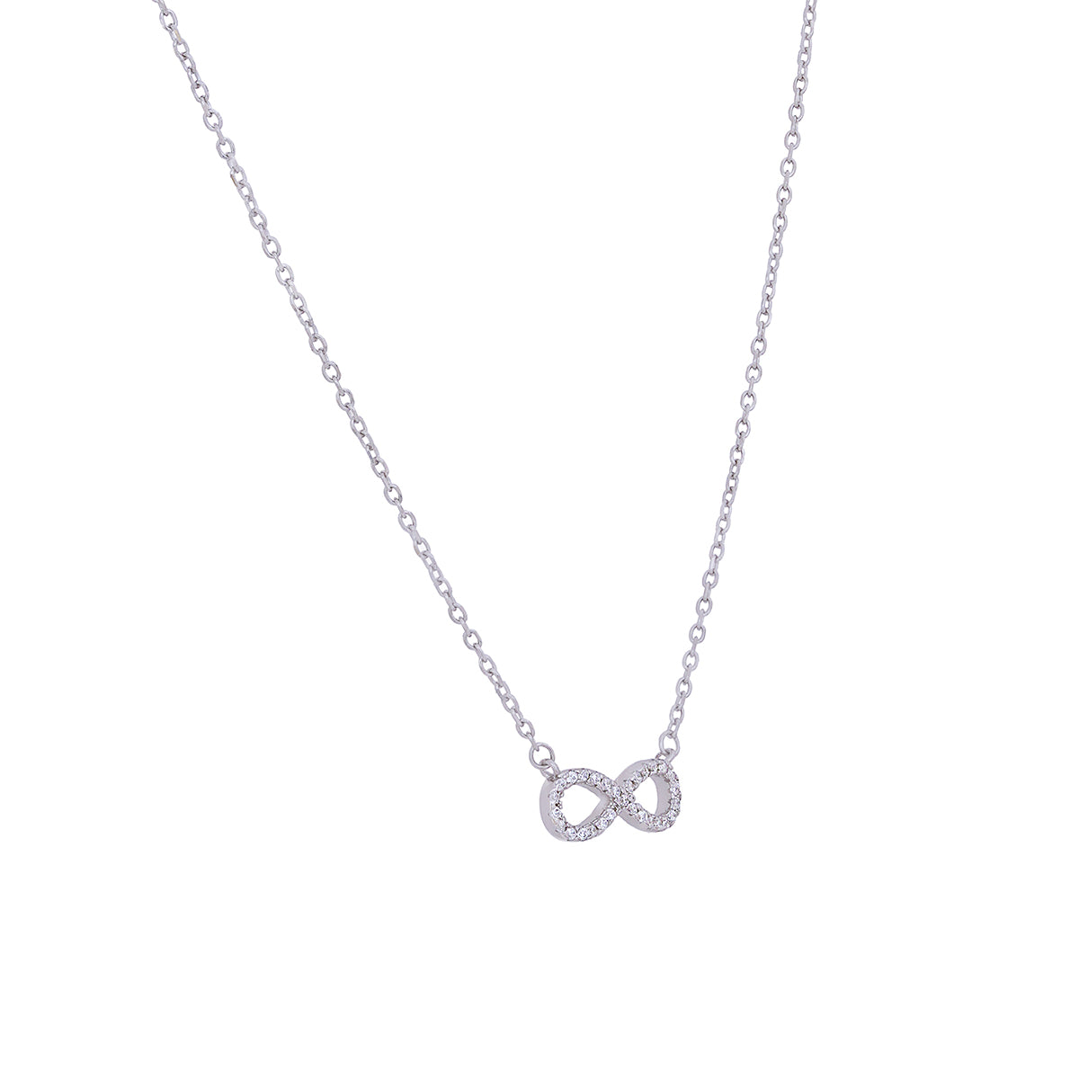 Infinity Chain Pendant 925 sterling silver