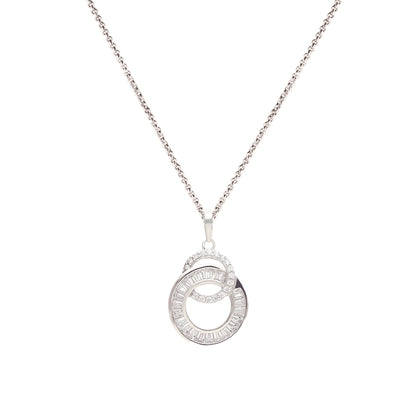 Interlinked Halo Pendant IE0010