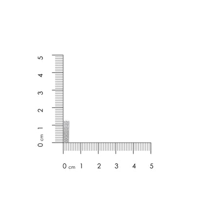 Intricate Triangle 925 Sterling Silver Hoop Earring for Women