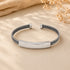 Italian Silver Multi Strand Mesh Cuff Bracelet