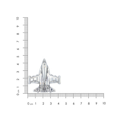 Jet 925 Sterling Silver miniature