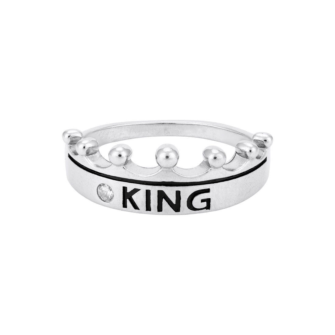 King Crown 925 Sterling Silver rings for women
