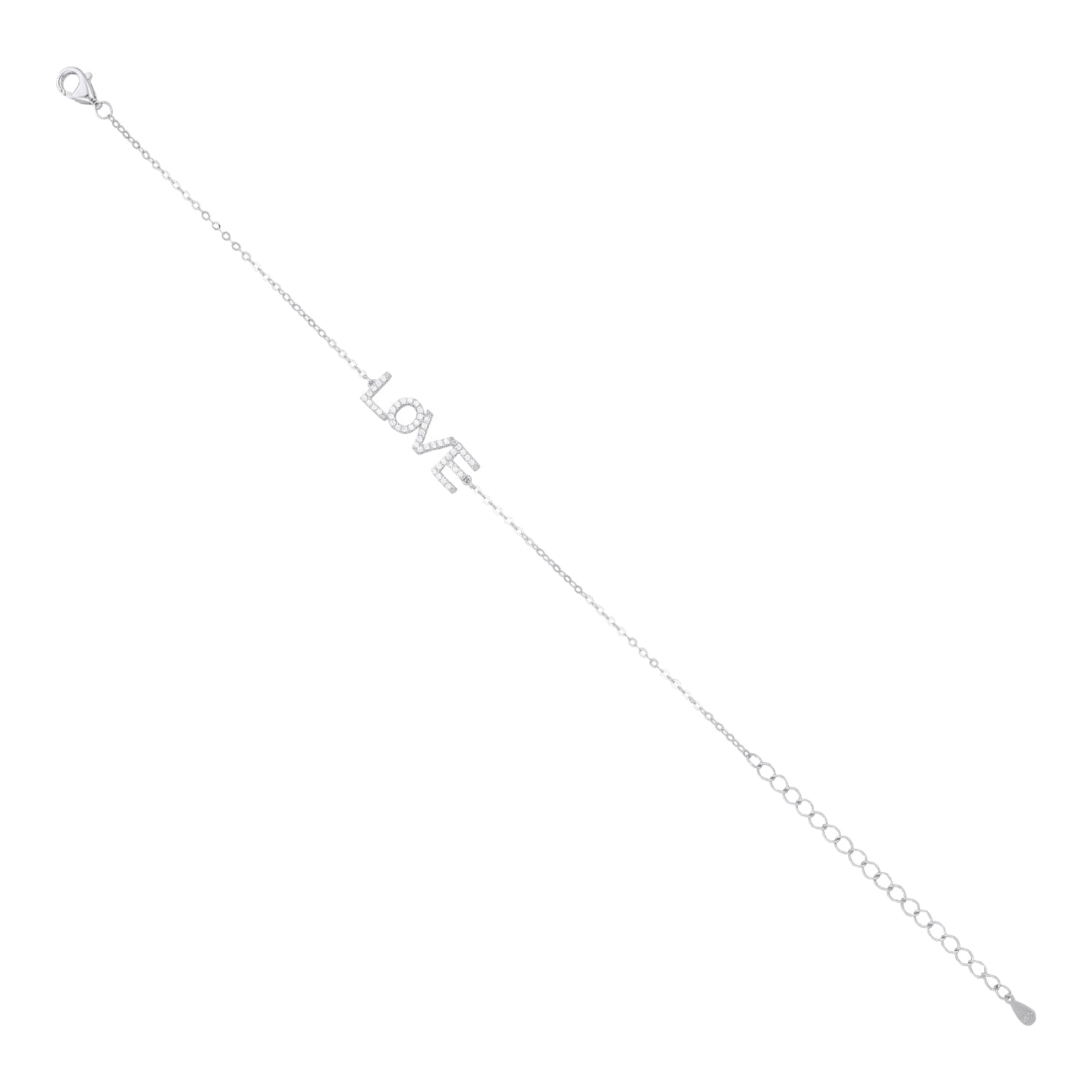LOVE Signature Silver Bracelet