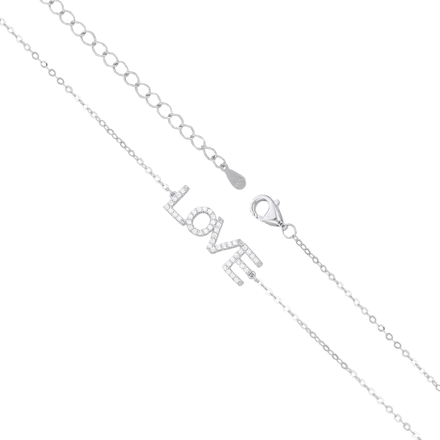 LOVE Signature Silver Bracelet