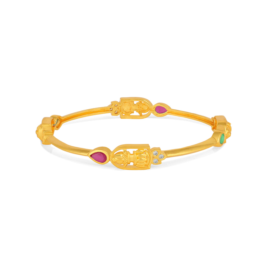 Lakshmi Green Elegance 925 Sterling  Bangle for Women