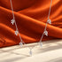 Leaf Charm Sterling Silver Chain
