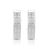 Curved Charm 925 Sterling Silver Dangle Earring for Women