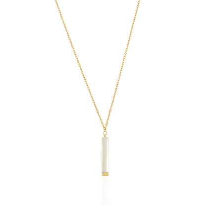 Lladro Twiggy Geometric Pendant Chain