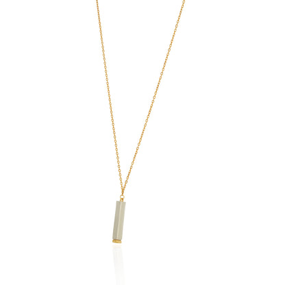 Lladro Twiggy Geometric Pendant Chain