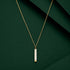 Lladro Twiggy Geometric Pendant Chain