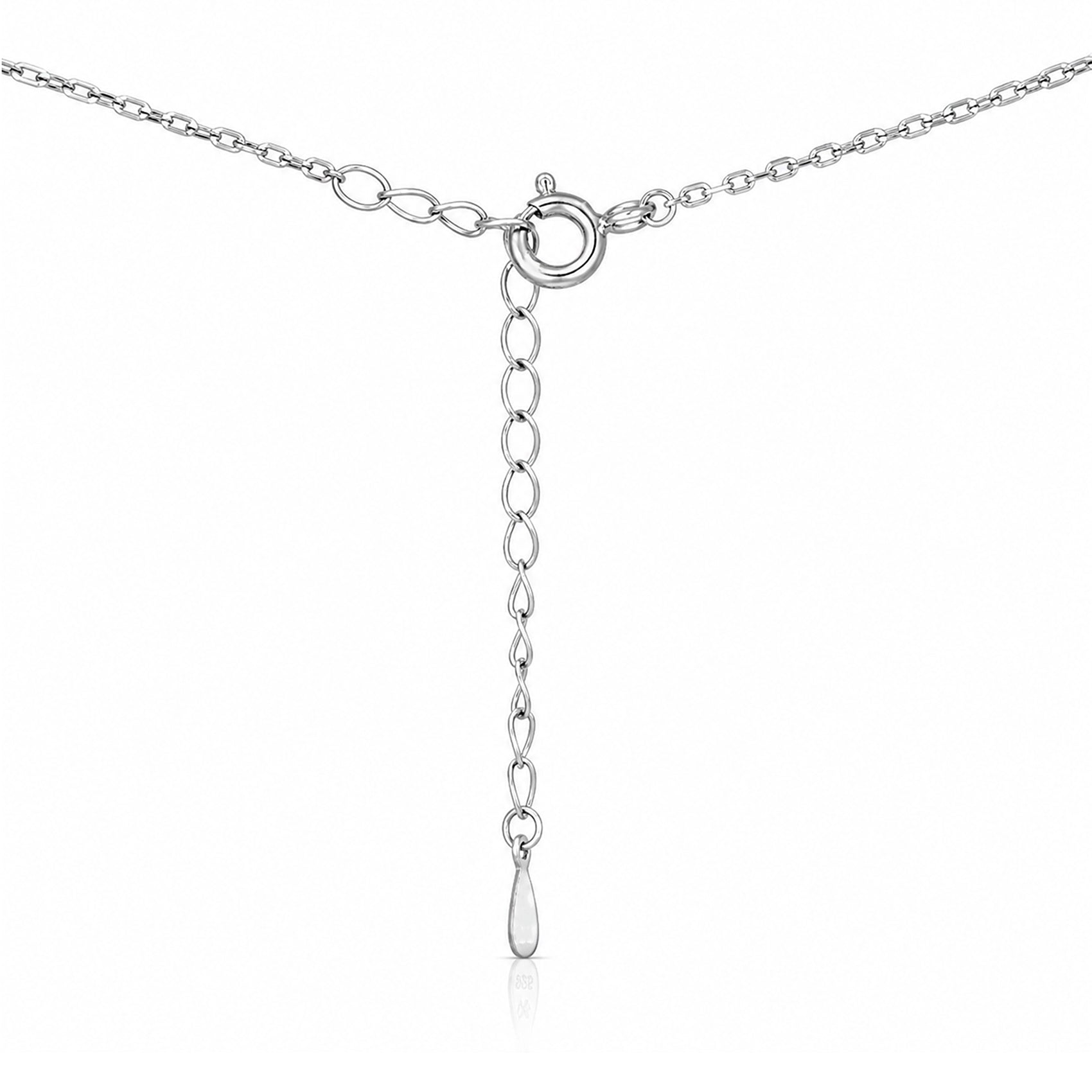 Love Letter Envelope Silver Chain Pendant