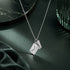 Love Letter Envelope Silver Chain Pendant