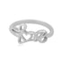 Love with Heart Rhodium Plated 925 Chic Rings