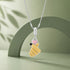 Loving Gesture 925 Sterling Silver Enamel Pendant