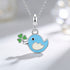 Lucky Bluebird 925 Sterling Silver Charm Pendant