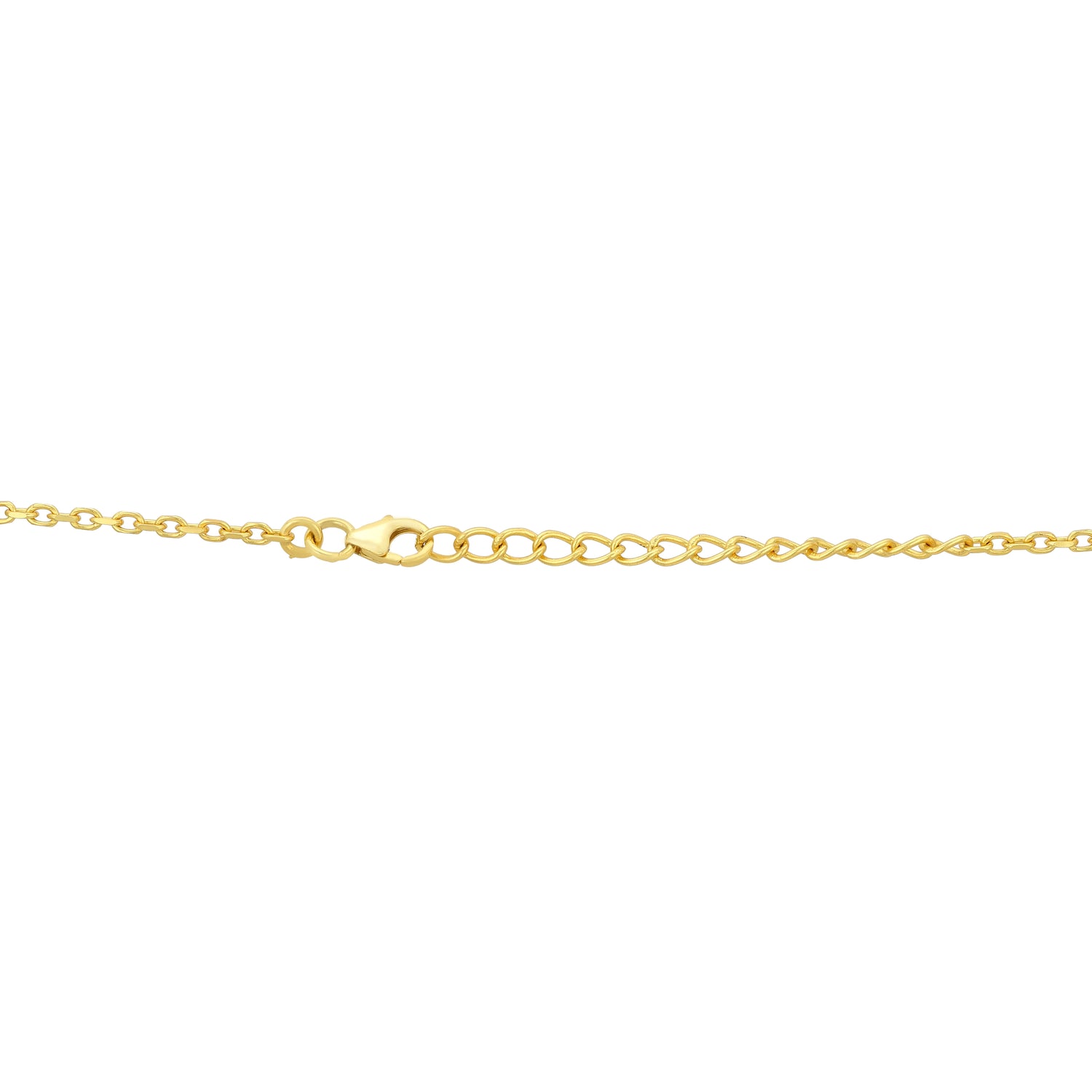 Luminous Floral Blossom Golden Sculpted Designer Pendant Chain
