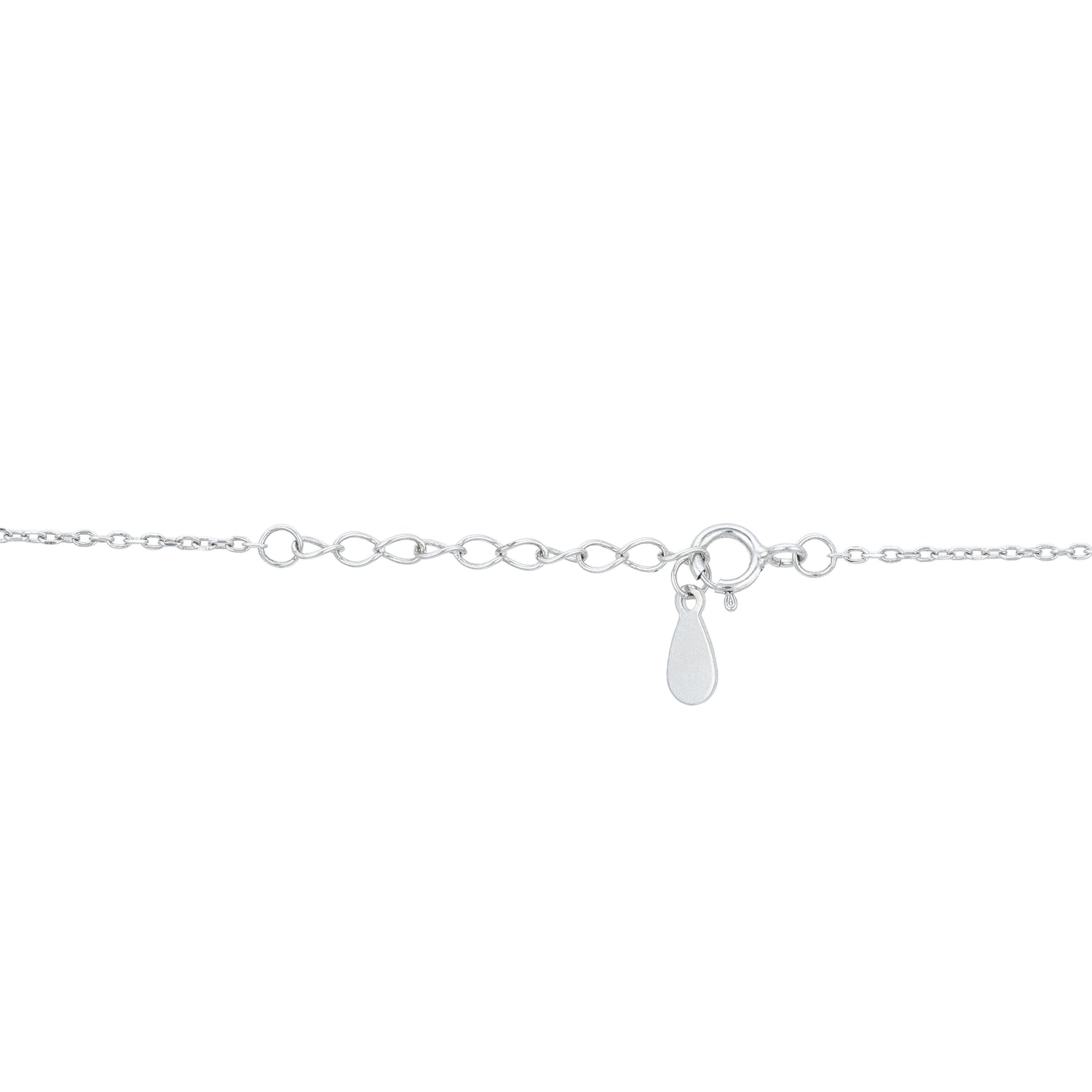 Luminous Heart Crystal Silver Minimal Designer Pendant Chain