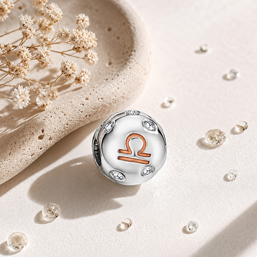 Luminous Libra Glow 925 Sterling Silver Charms
