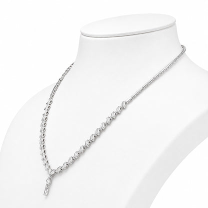 Luna Grace Silver Pendant Necklace
