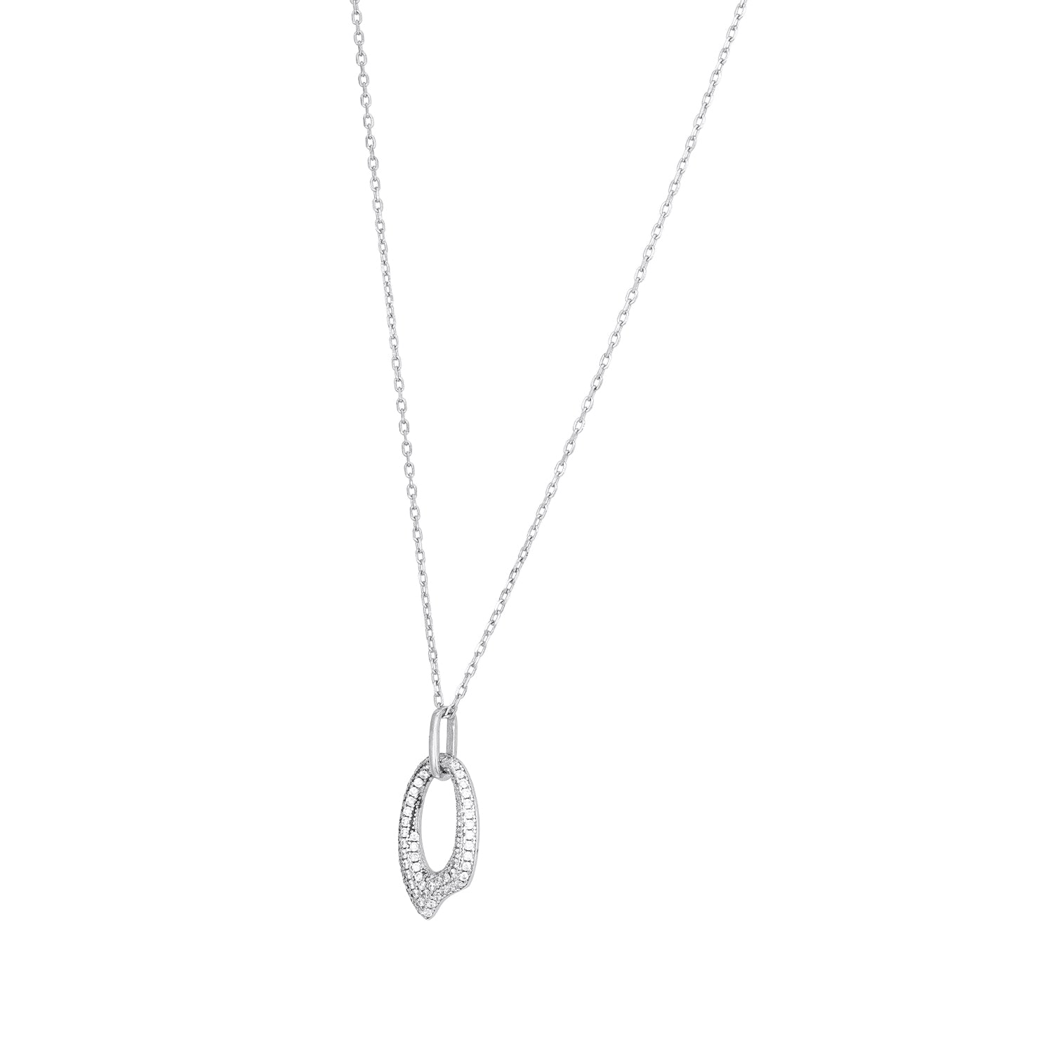 Lustra Halo 925 Silver Pendant Chain