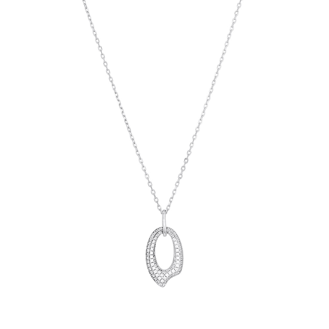 Lustra Halo 925 Silver Pendant Chain