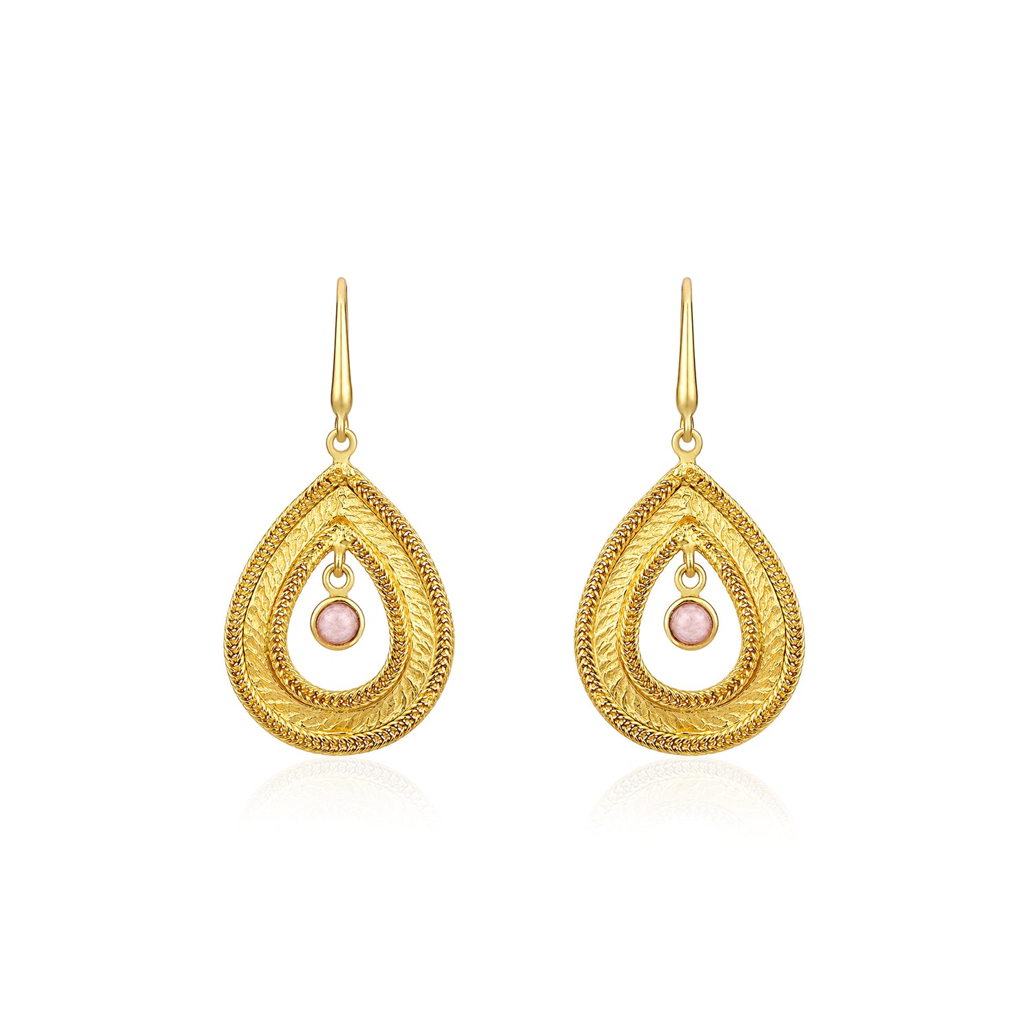 Lustrous Petal 925 Sterling Silver Contemporary Designer Earring