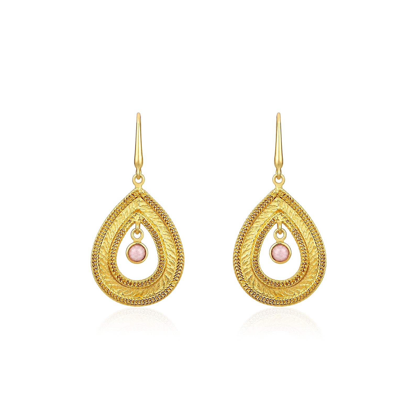 Lustrous Petal 925 Sterling Silver Contemporary Designer Earring