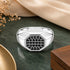 Luxurious Black Octagon 925 Sterling Silver Statement Ring